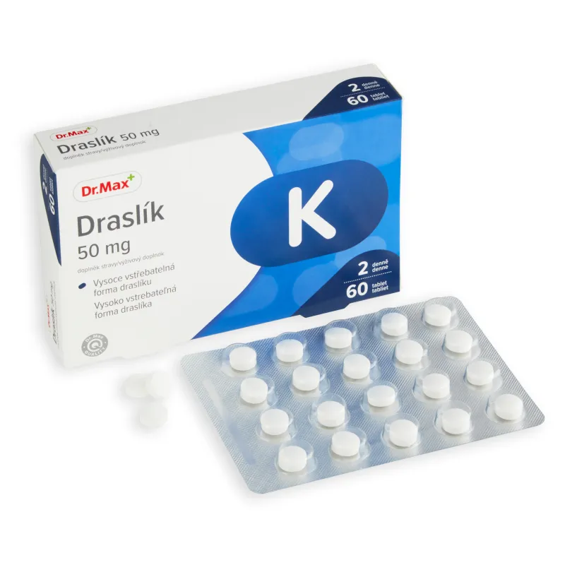 Dr. Max Draslík 50 mg 1×60 tbl, výživový doplnok