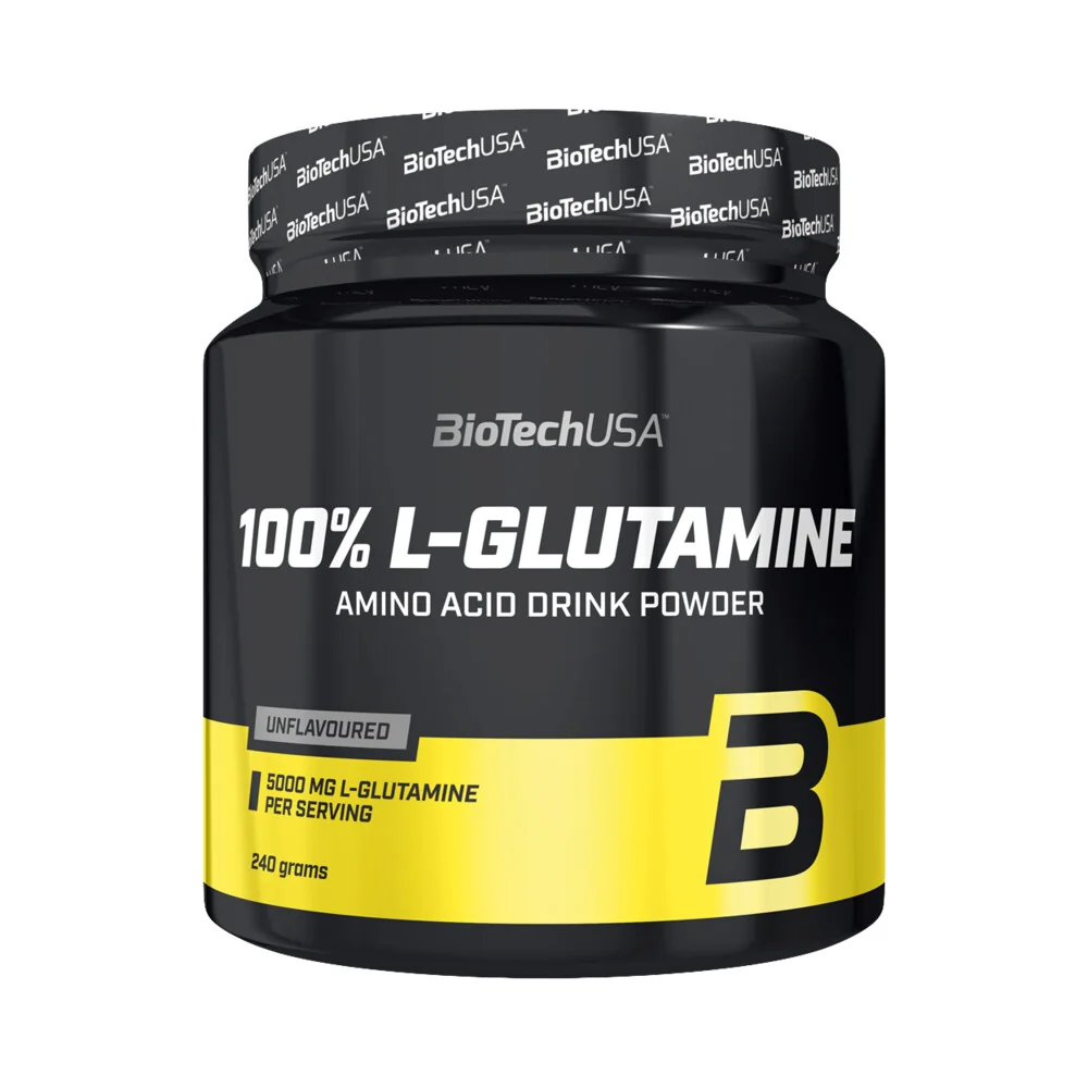 BioTech USA 100% L-Glutamine 240 g