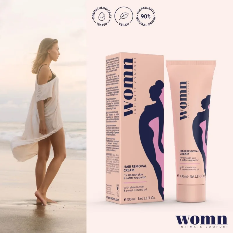 WOMN Intimate depilačný krém pre ženy