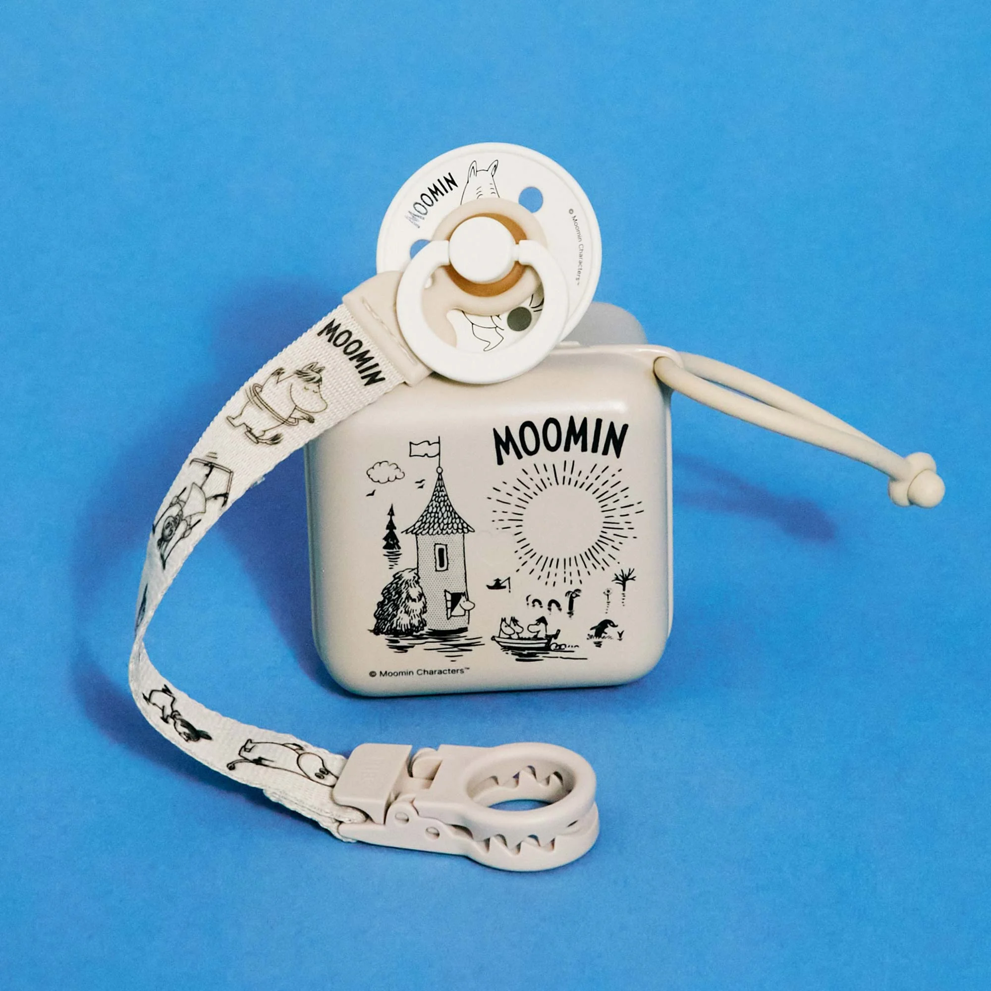 BIBS x Moomin darčekový set Vanilla