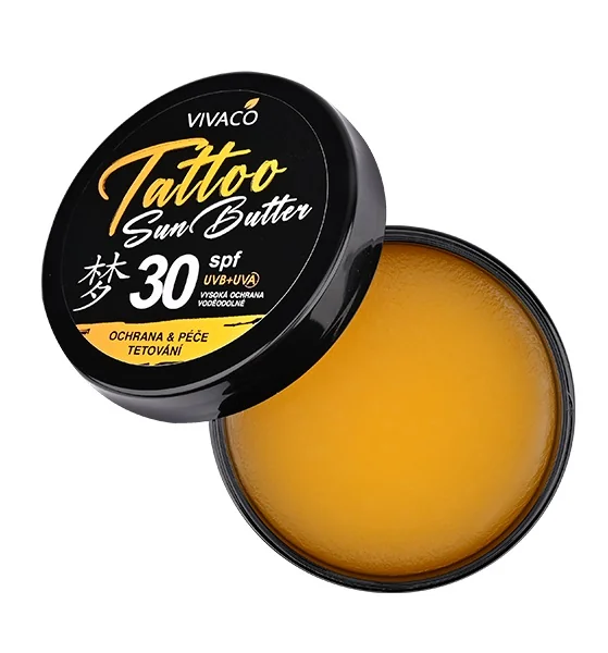 VIVACO TATTOO Opaľovacie MASLO na tetovanie SPF 30 100 ml
