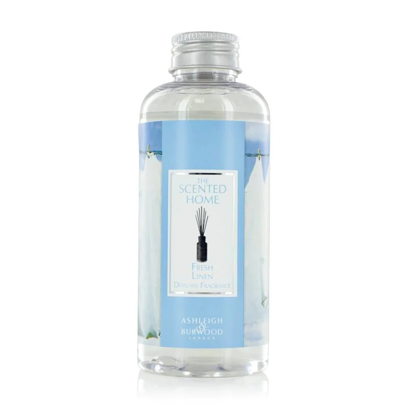 Náhradná náplň do difuzéra THE SCENTED HOME - FRESH LINEN 150 ml