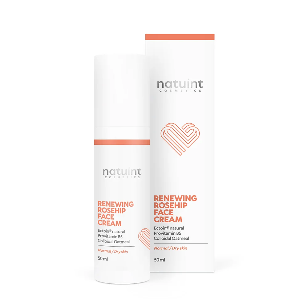 Natuint cosmetics - Šípkový krém na tvár Renewing Rosehip Face Cream