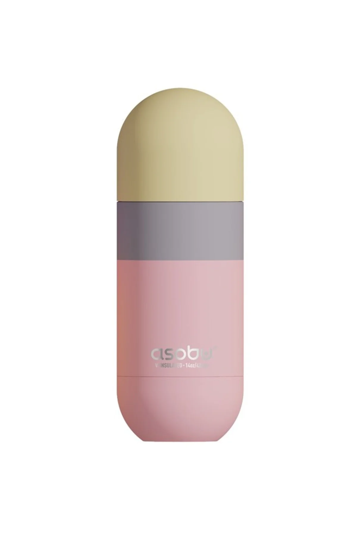 ORB cestovná termoska PASTEL PEACH/ORANGE 420ml Cestovná termoska