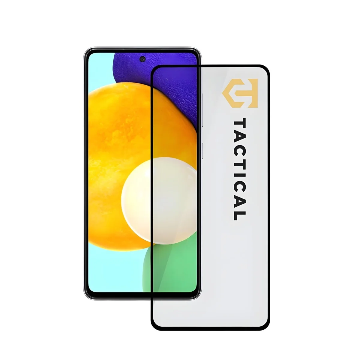 sklo pre Samsung Galaxy A52 5G/4G/A52s 5G/A53 5G - čier 0,33mm, oleofóbna úprav
