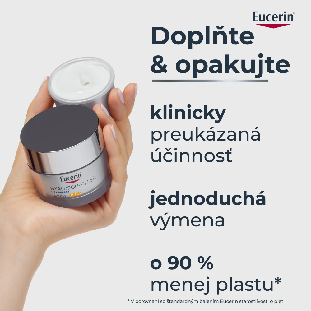 Eucerin HYALURON-FILLER + 3x EFFECT Denný krém SPF 30 50 ml