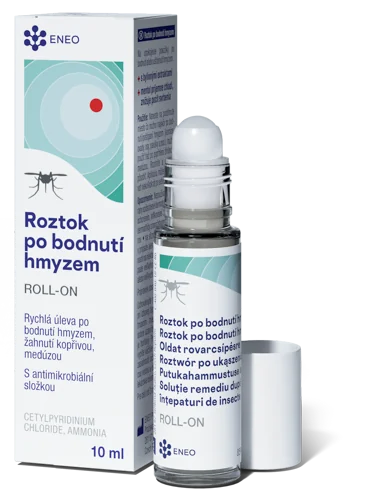 Eneo Roztok po bodnutí hmyzom (roll-on) 1×10 ml, roztok po bodnutí hmyzom