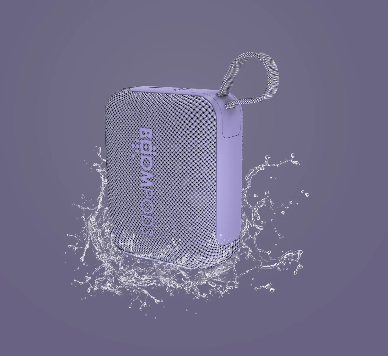 BOOMPODS Beachboom MINI fialový