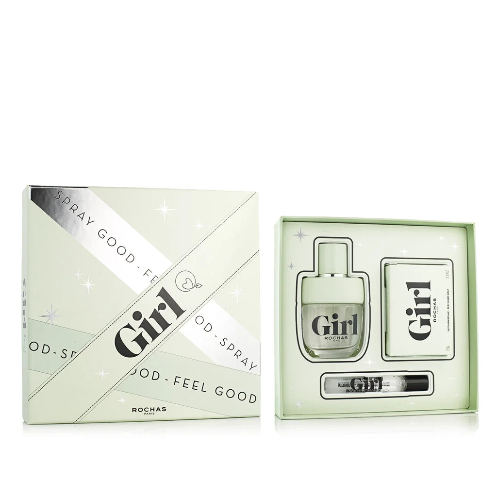 Rochas Girl dámska darčeková sada EDT 60 ml + mini 7,5 ml + mydlo 75 g