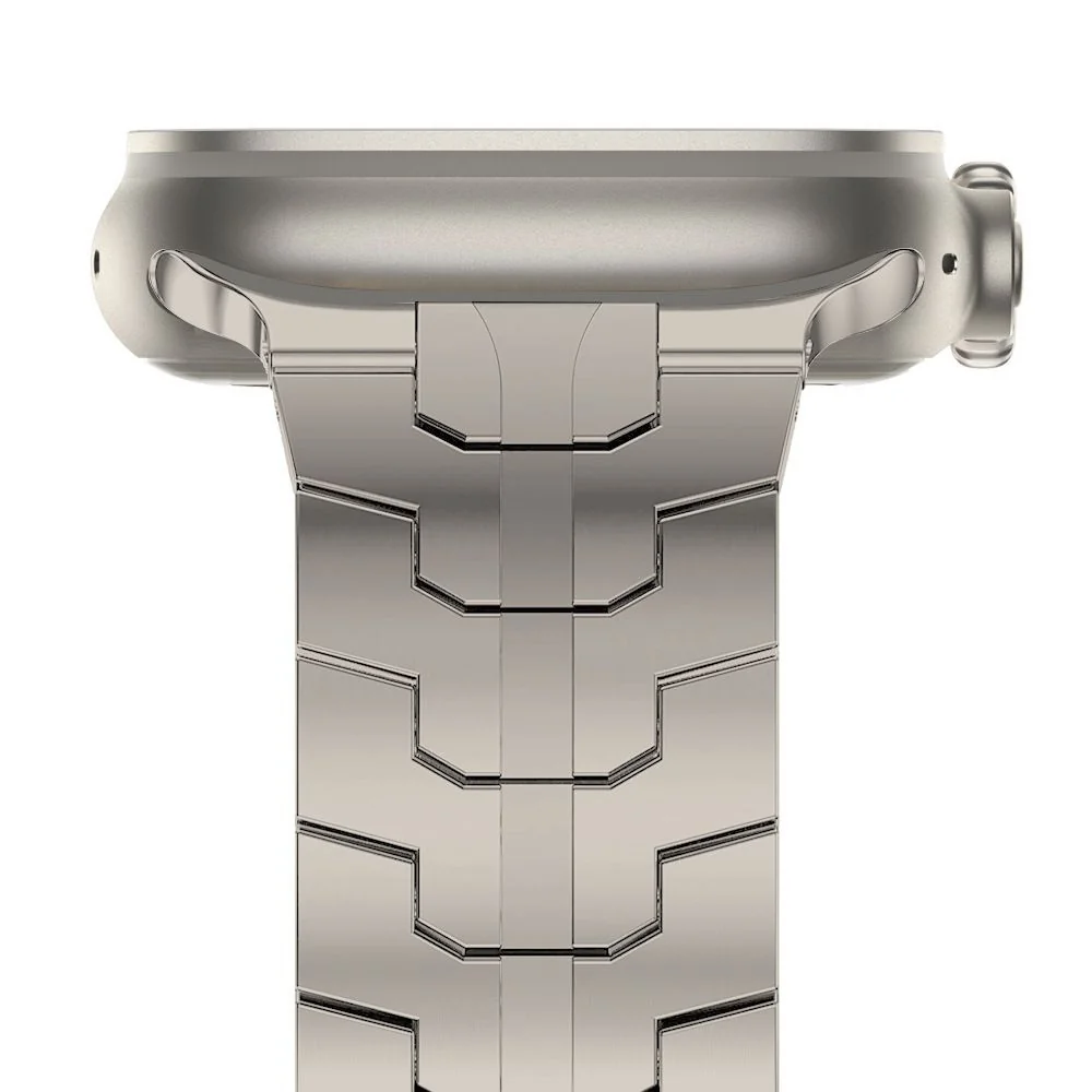 Tech-Protect Stainless Line remienok na Apple Watch 42/44/45/49mm titanium