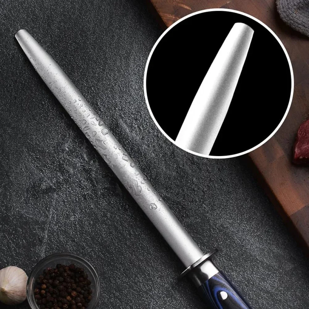 Ocieľka na nože Easy s diamantovým potiahnutím Modrá, 34,8cm