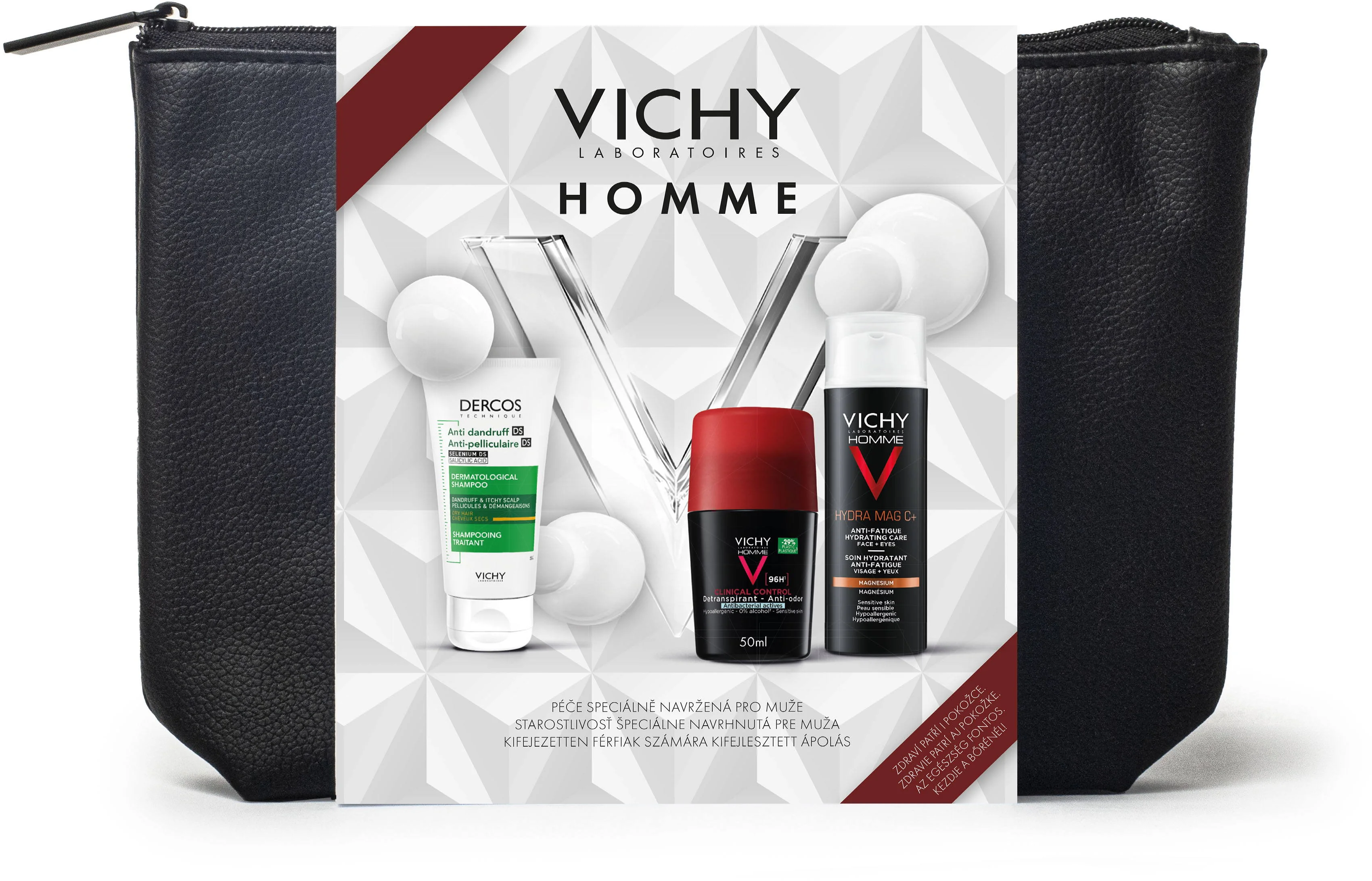 VICHY HOMME Xmas pack 2025 50ml+50ml+50ml