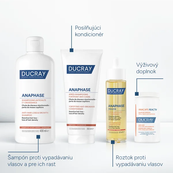 DUCRAY ANAPHASE Šampón 400 ml