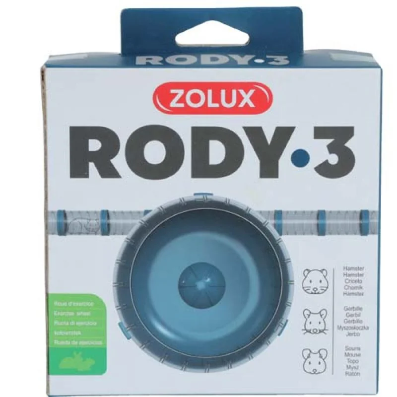 ZOLUX RODY3 tichý kolotoč modrý 140x85x140