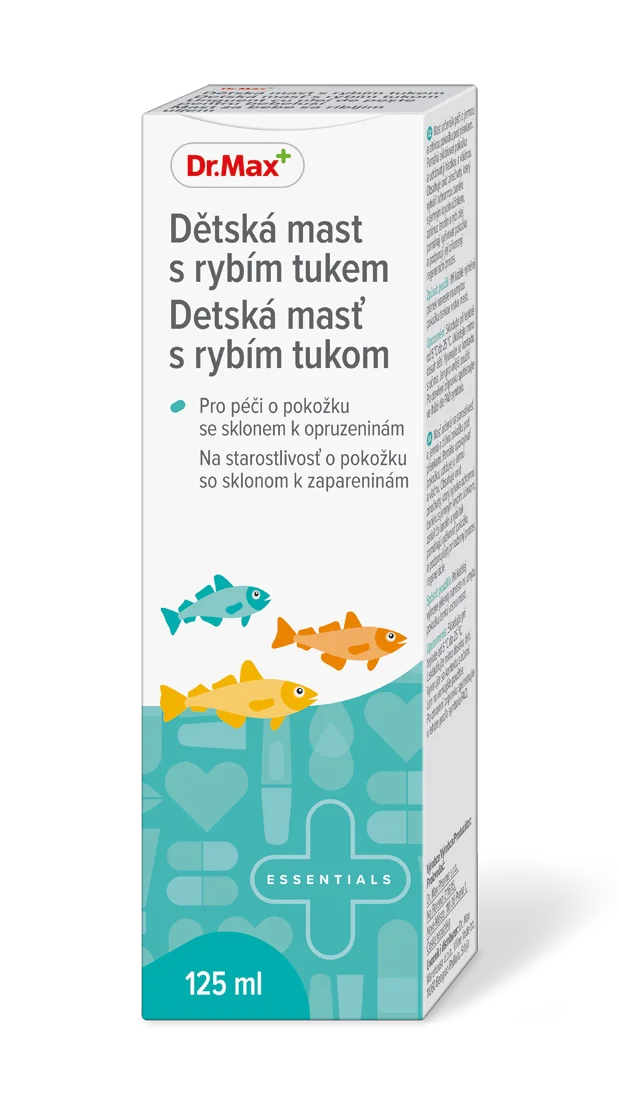 Dr. Max Detská masť s rybím tukom 1×125 ml
