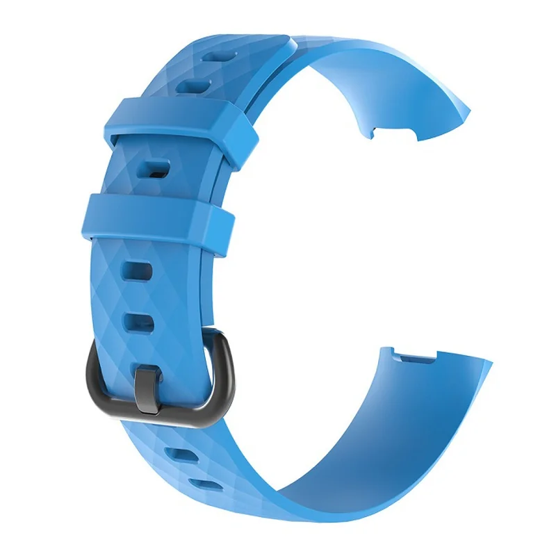 BStrap Silicone Diamond (Small) remienok na Fitbit Charge 3 / 4 blue