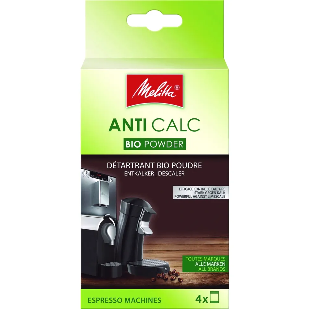 Melitta Anti Calc Bio-Odvápňovač 4x40g