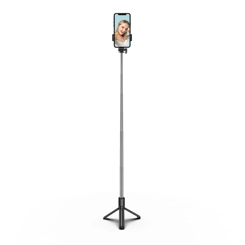 MG Telescopic Bluetooth selfie tyč 1m, čierna