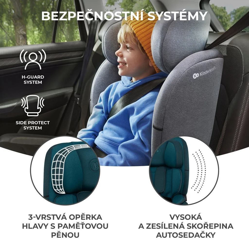 Autosedačka Oneto3 i-Size 76-150cm + Isofix Cool grey