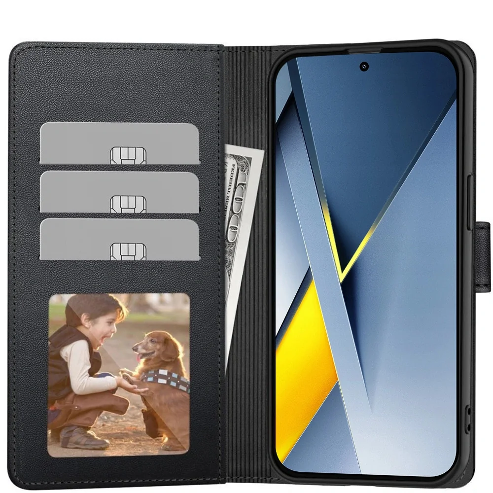 Tech-Protect Wallet knižkové puzdro na Xiaomi Poco F8 Ultra, čierne