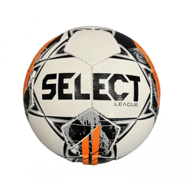 Select League futbalová lopta veľkosť 5 biela/čierna/oranžová