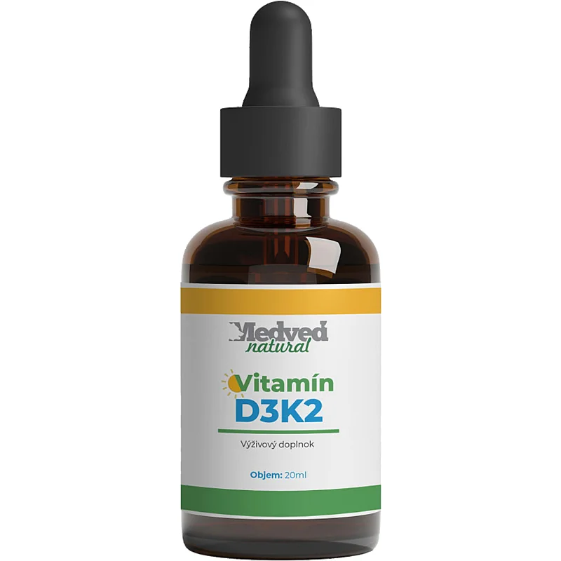Vitamin D3 + K2 kvapky 20ml