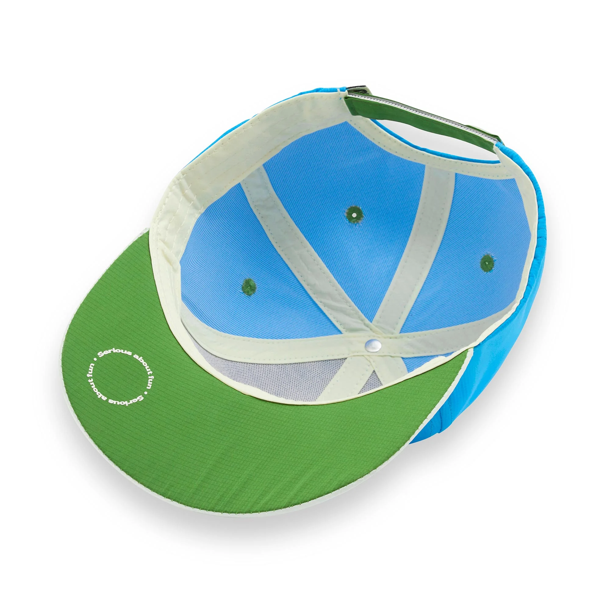 KiETLA ICONIK Baseball šiltovka s UV ochranou - Blue Fun 53 - 55 cm