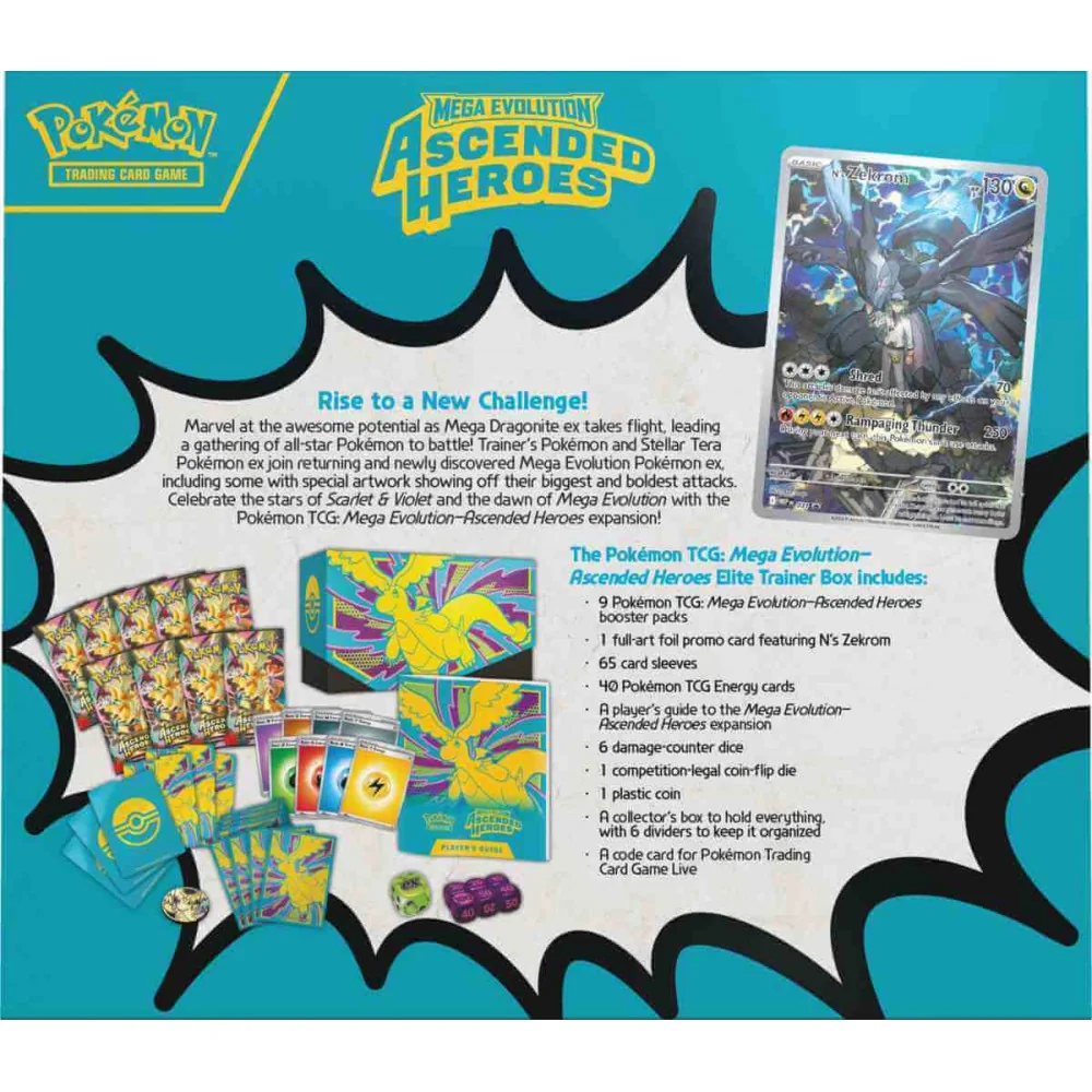 Pokémon TCG: ME02.5 Ascended Heroes - Elite Trainer Box