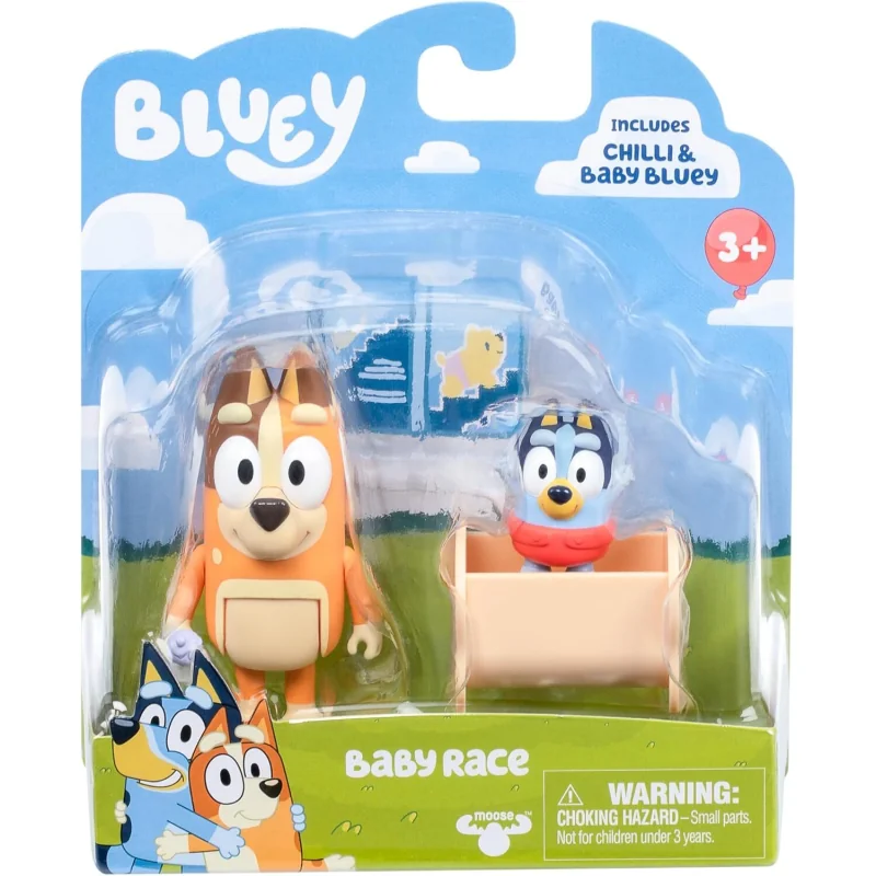 Bluey Balenie 2 figúrok s Chilli a bábätkom s príslušenstvom BLU17616