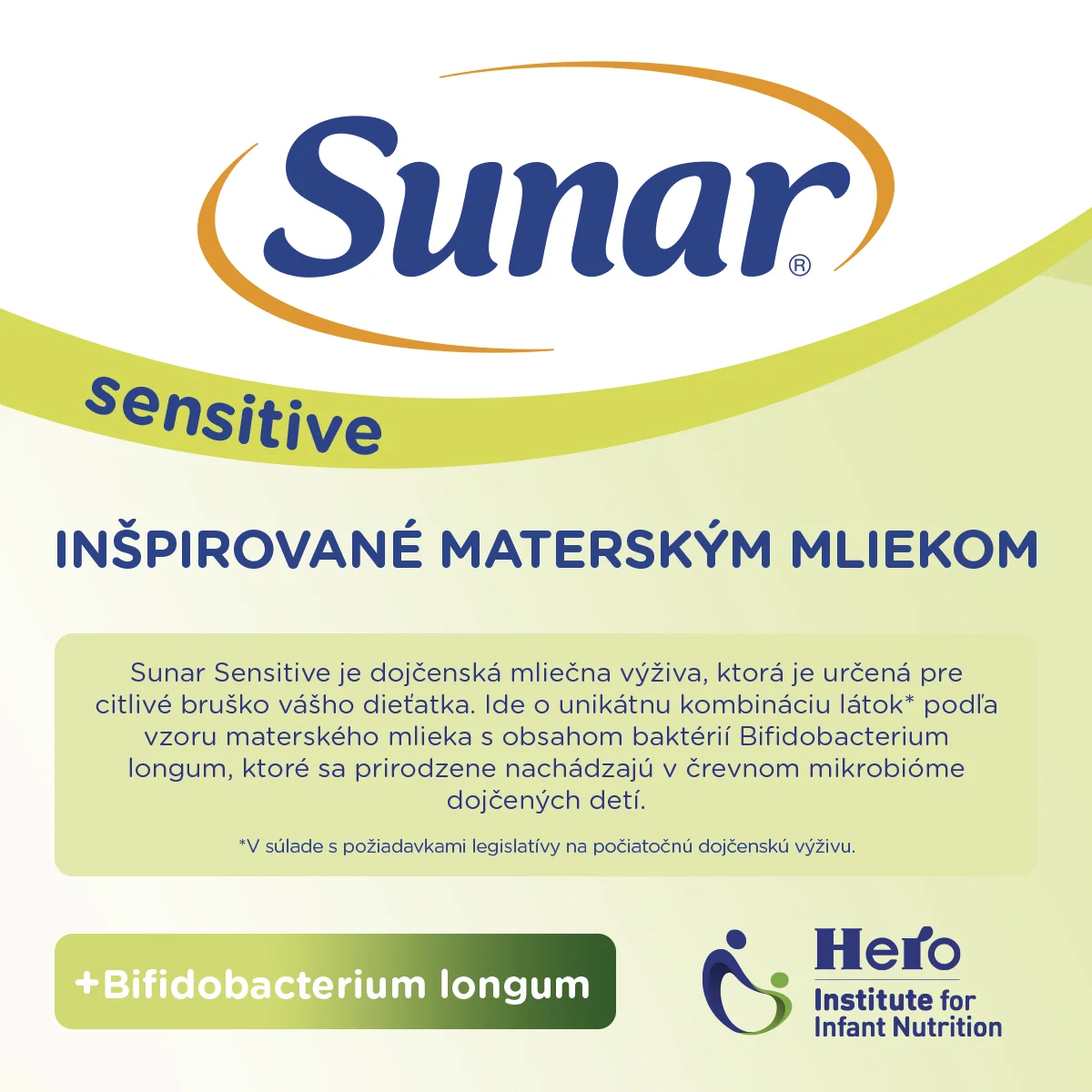 Sunar Sensitive 1,  počiatočné dojčenské mlieko 500 g 1 x 500 g, dojčenská výživa pre dojčatá od narodenia
