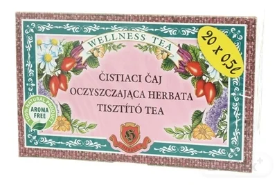 HERBEX ČAJ ČISTIACI ĽADVINY 20×3 g, bylinný čaj