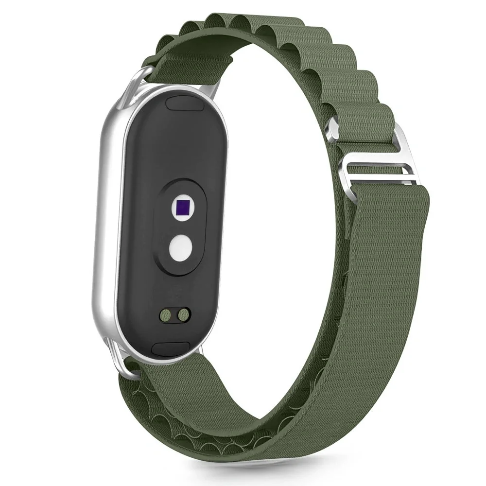 Tech-Protect Nylon Pro remienok na Xiaomi Smart Band 8 / 9 / 10, army green green