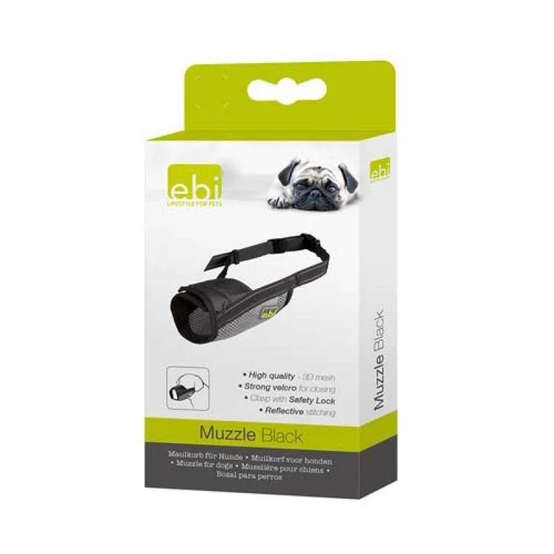 EBI D&D náhubok BLACK/ L 16-40cm / priemer 18-23cm čierny
