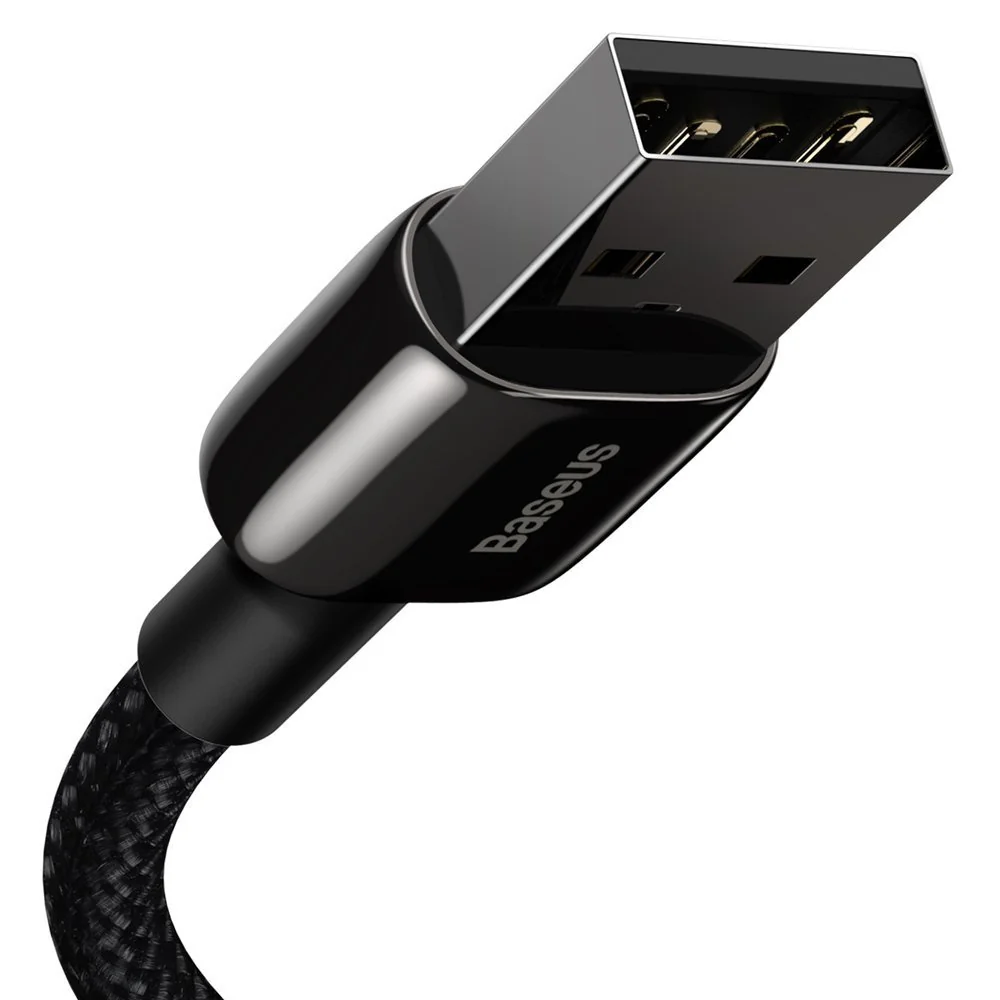 Baseus Tungsten kábel USB / Lightning 2.4A 2m, čierny