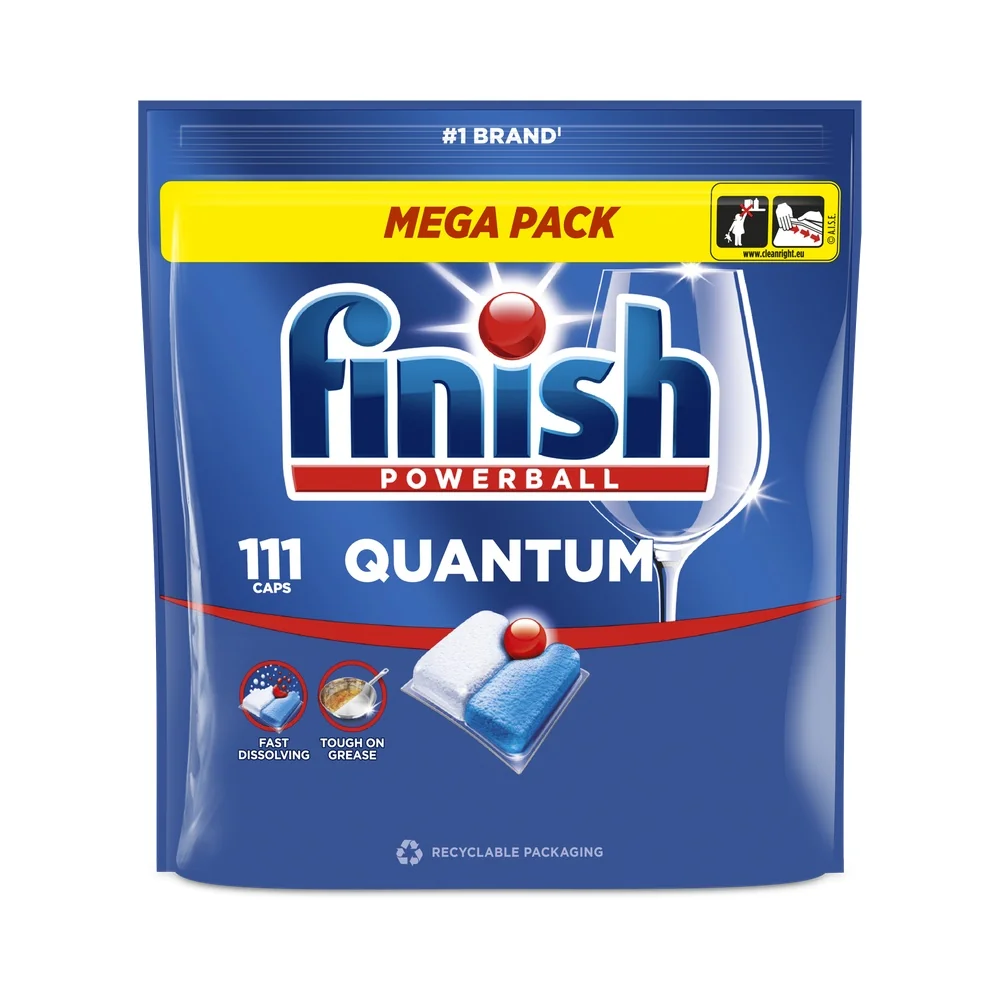 Finish Quantum kapsle do umývačky riadu - Fresh 111 ks