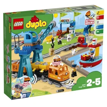 LEGO® DUPLO 10875 Nákladný vlak 1×1 ks, lego stavebnica