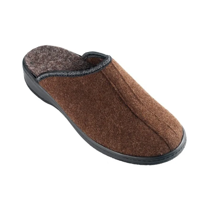 Obuv SOBREIRO filcová domáca unisex, hnedá, veľkost: 44