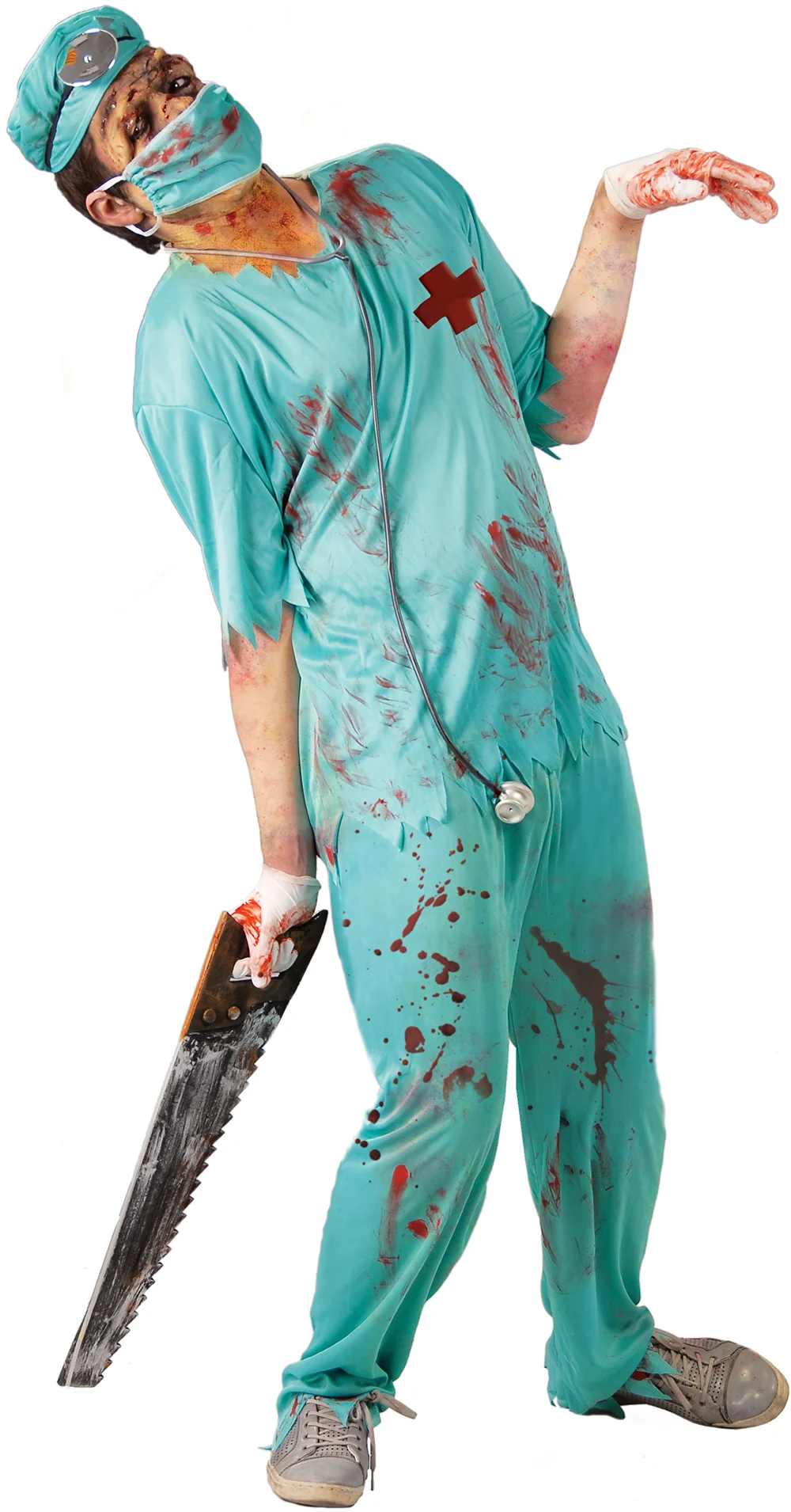 Kostým Zombie lekár L 52-54