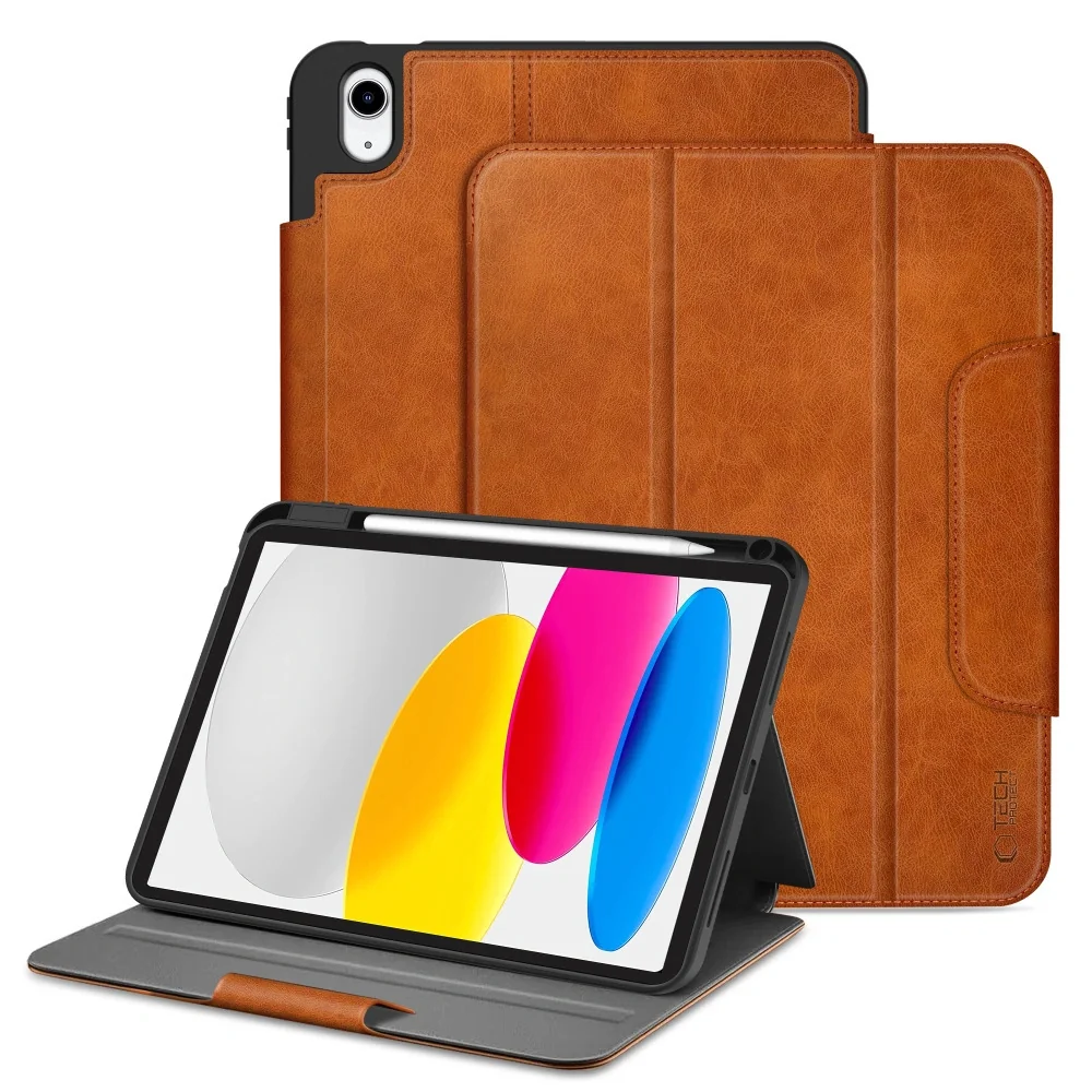 Tech-Protect Fleece puzdro na iPad 10.9” 10gen 2022 / 11'' 11gen 2025, hnedé hnedé