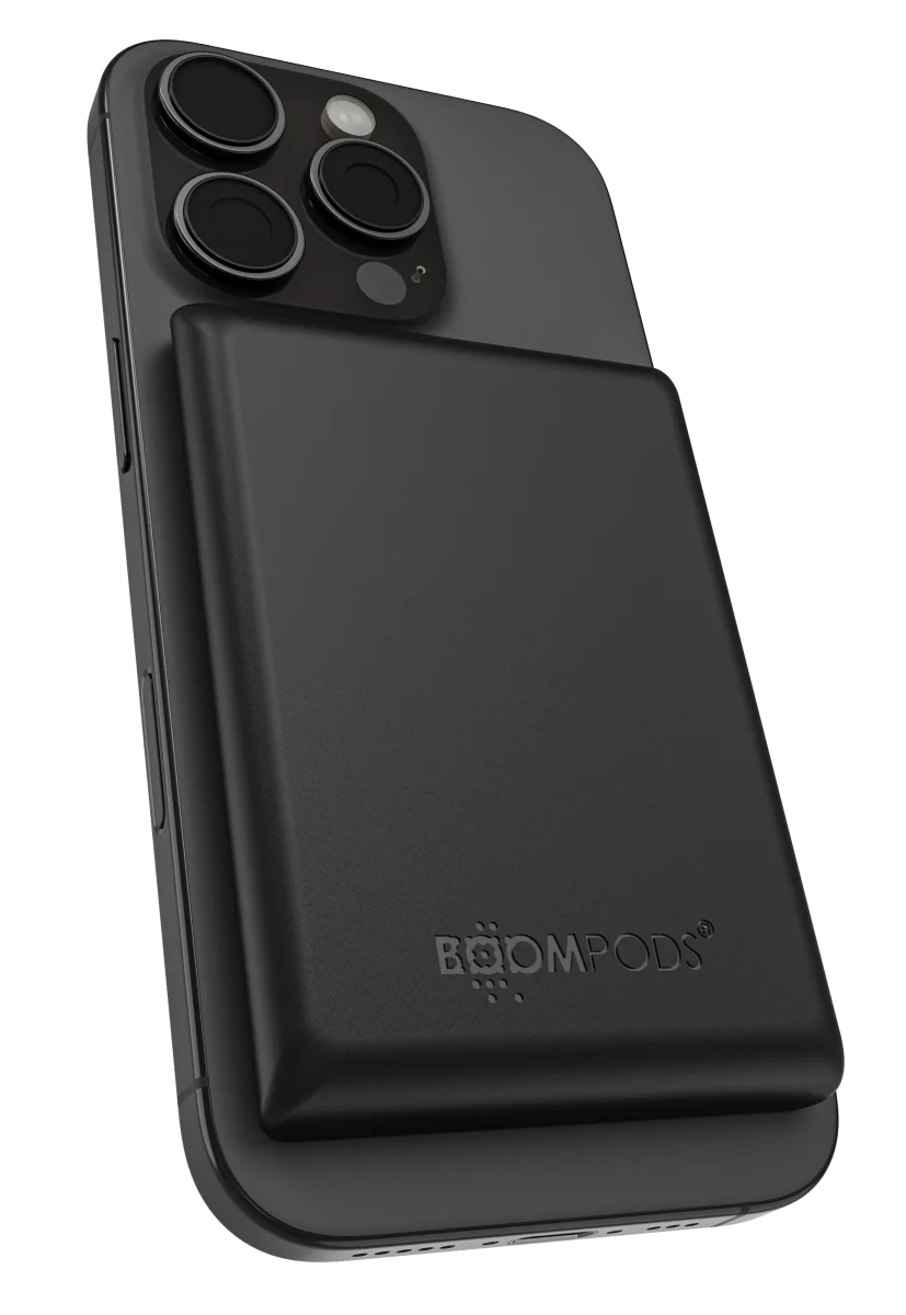 BOOMPODS Boomcard wallet čierny Android/Apple