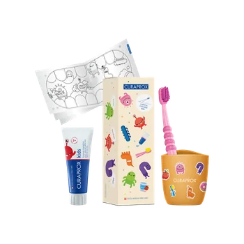 CURAPROX DAR.KRABICKA DETSKA+ZK BABY 1 set