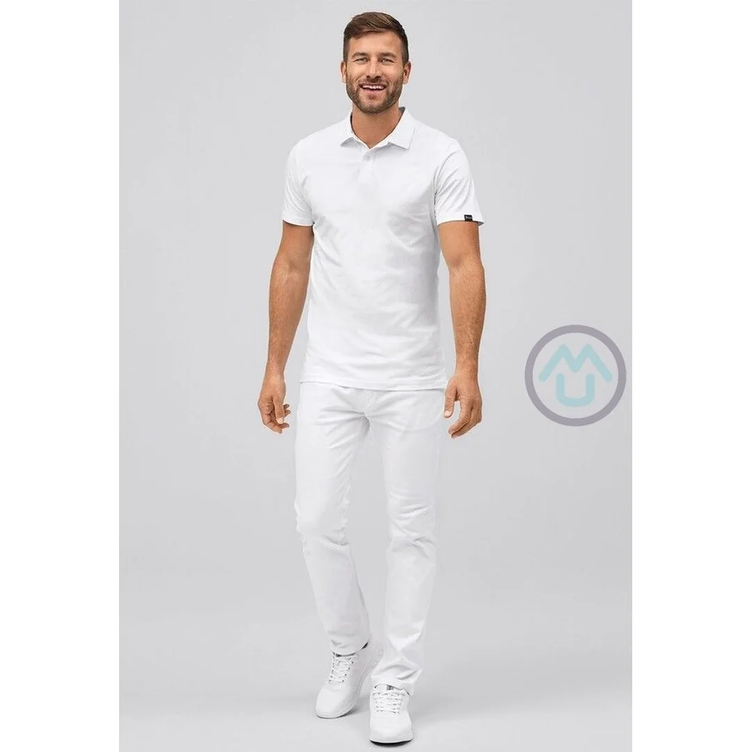 Pánske POLO tričko - biele 2XL