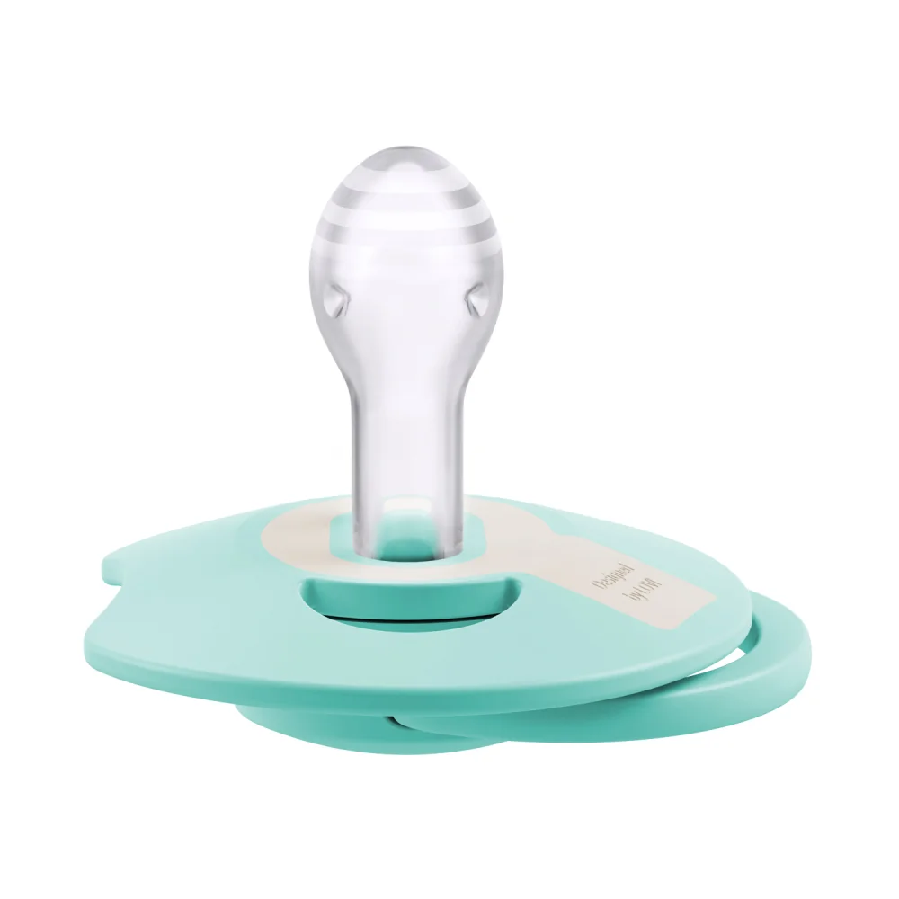 LOVI Cumlík silikónový dynamický PRIME 6-18m Aqua Green 3 ks