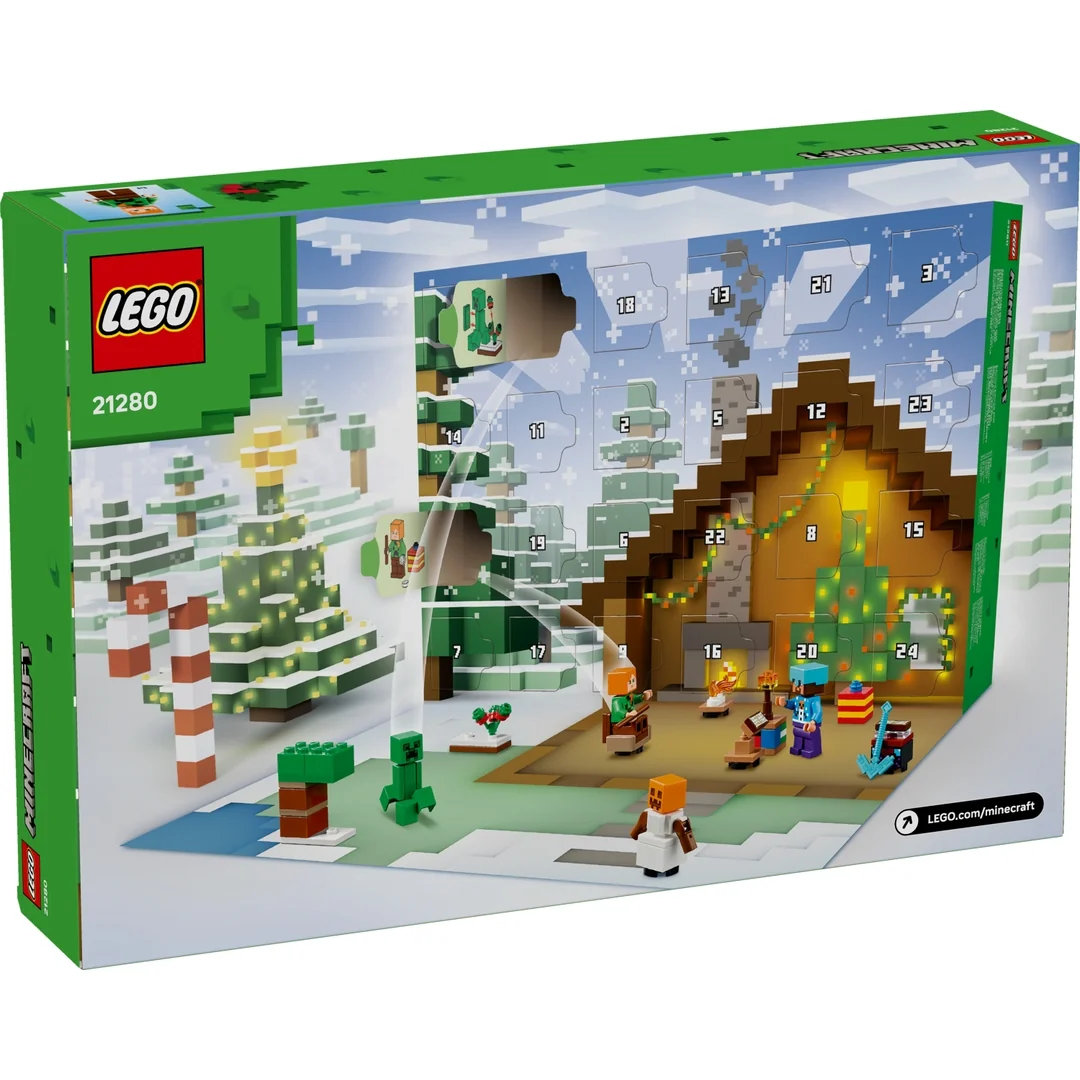 LEGO® Minecraft® 21280 Adventný kalendár 2025