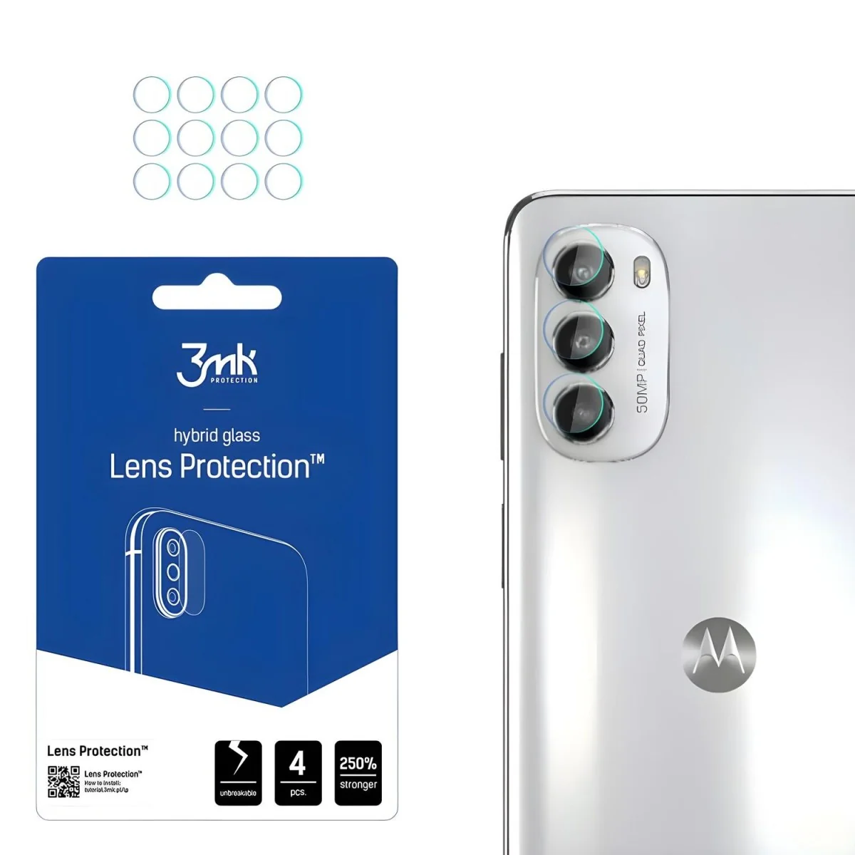 Sklo na kameru 3mk pre Motorola Moto G82