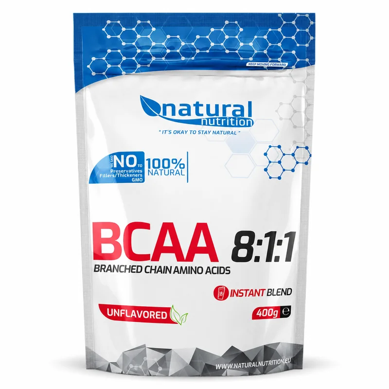 BCAA 8:1:1 aminokyseliny Natural 400g