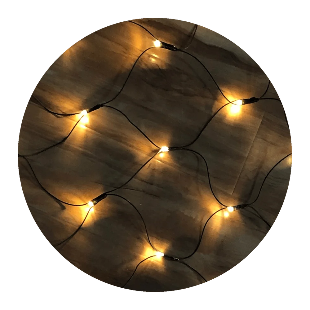 Modee Lighting LED dekorácia 144 LED teplá biela sieť 2x2m