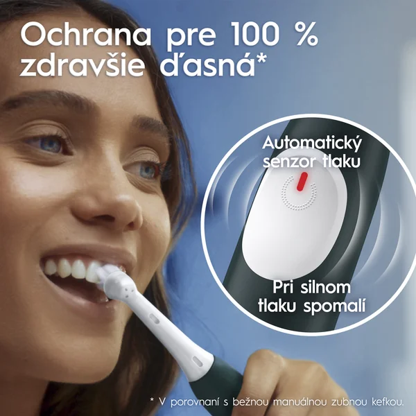 Oral-B iO 2 elektrická zubná kefka, lesná zelená 1 ks