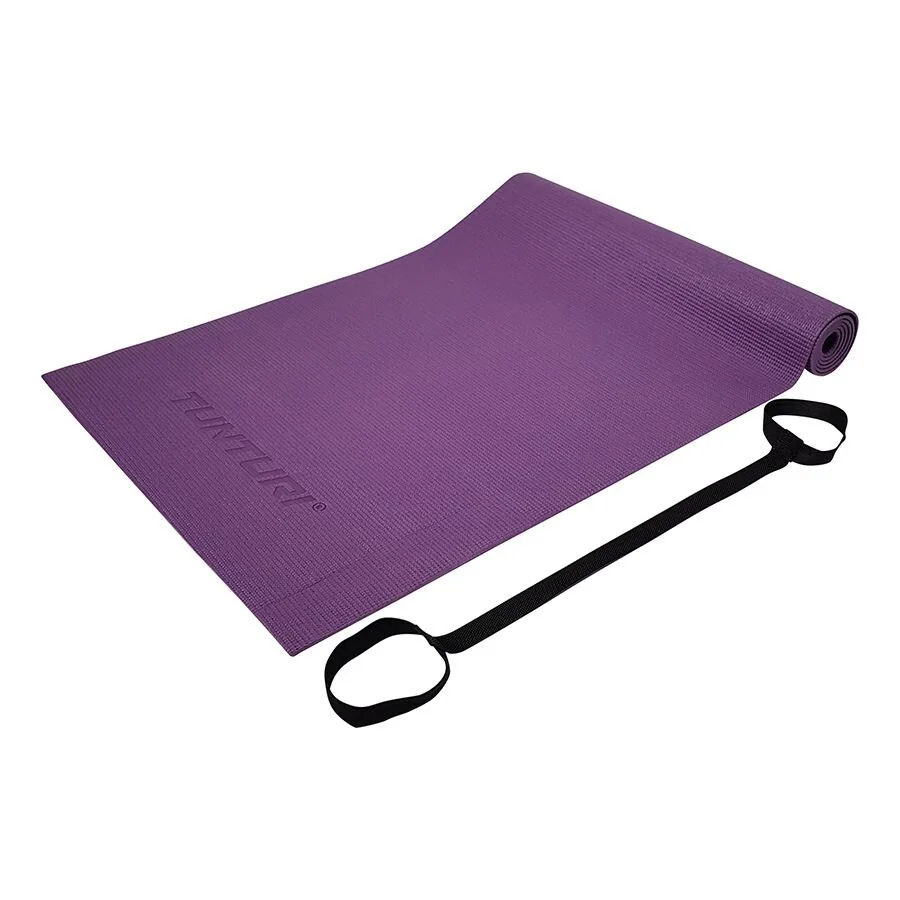 Jóga podložka PVC 4 mm purpurová