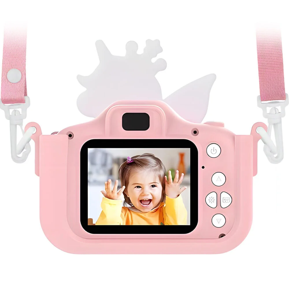 MG DC101 Unicorn detský fotoaparát + 32GB karta, ružový
